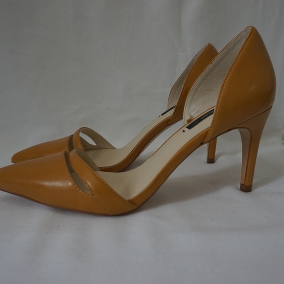Zara Basic Pointy Toe 3.5 inch Heels Size 8 - Picture 2 of 5